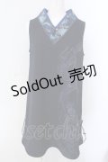 Qutie Frash / Aラインインナーチュニック  ブルー O-25-03-31-038-QU-TO-IG-OS