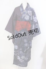 Qutie Frash / 2024 浴衣3点セット  ブルー O-25-03-31-039-QU-OP-IG-OS