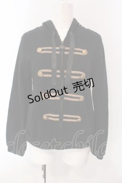 画像1: axes femme kawaii / ナポレオンパーカー  クロ O-25-03-31-044-AX-TO-IG-OS