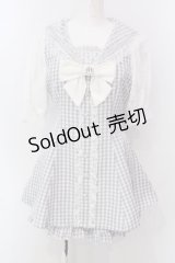 NOEMIE / キラキラビジューセーラーセットアップ M サックス O-25-03-31-1001-LO-OP-IG-OS