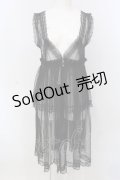 axes femme / ドットチュール重ねジレ M クロ O-25-03-31-1044-AX-TO-IG-OS