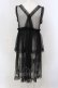 画像3: axes femme / ドットチュール重ねジレ M クロ O-25-03-31-1044-AX-TO-IG-OS (3)