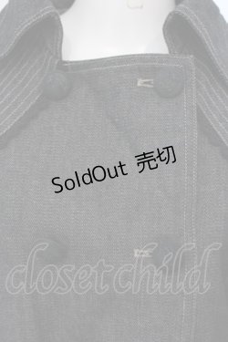 画像2: axes femme POETIQUE / ライナー付きデニムコート  くろ O-25-03-31-1045-AX-CO-IG-OS