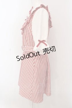 画像3: DearMyLove / お茶会フリルリボンワンピース L アカ O-25-03-31-1050-EL-OP-IG-OS