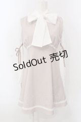 Ank Rouge / パフスリーブリボンワンピース  ピンク O-25-03-31-1051-CA-OP-IG-OS