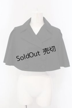 画像1: Sheglit / クラシカルテーラードケープ M ブラック O-25-03-31-1052-EL-JA-IG-OS