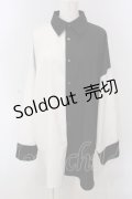 Deorart / モンスターサイズ・デザインシャツ M ブラック×ホワイト O-25-03-31-1053-PU-BL-IG-OS