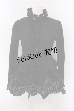 画像1: CHOICE / フリルワンピース S ブラック O-25-03-31-1054-PU-OP-IG-OS