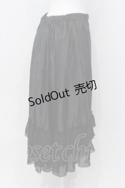 画像2: LIEF / インナースカート  クロ O-25-03-31-1059-LO-SK-IG-OS
