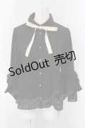 axes femme POETIQUE / ボリューム袖ブラウス M クロ O-25-03-31-1062-AX-BL-IG-OS