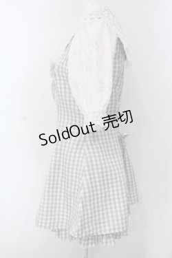 画像3: NOEMIE / キラキラビジューセーラーセットアップ M サックス O-25-03-31-1001-LO-OP-IG-OS