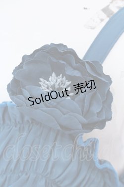 画像3: Physical Drop / 胸ギャザージャンパースカート  ピーコック O-25-03-31-1011-LO-OP-IG-OS