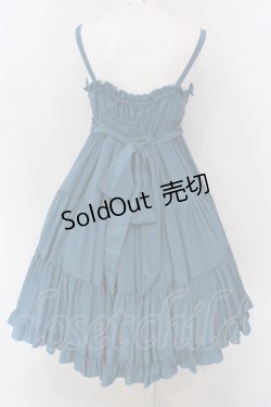画像5: Physical Drop / 胸ギャザージャンパースカート  ピーコック O-25-03-31-1011-LO-OP-IG-OS