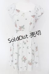 Secret Honey / ベリー柄ワンピース  ミント O-25-03-31-056-CA-OP-IG-OS