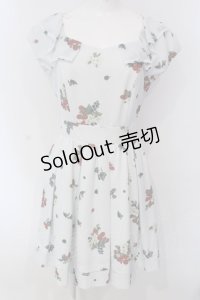 Secret Honey / ベリー柄ワンピース  ミント O-25-03-31-056-CA-OP-IG-OS