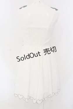 画像3: Secret Honey / 裾ハートワンピース  シロ×クロ O-25-03-31-062-CA-OP-IG-OS