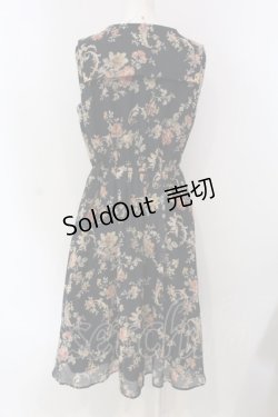 画像4: axes femme / 花柄セーラーワンピース M ネイビー O-25-03-31-067-AX-OP-IG-OS