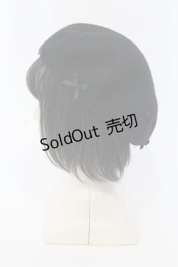 画像3: m petit by misako / サンリオプチリボンベレー  クロ O-25-03-31-083-LO-AC-IG-OS