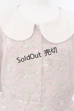 画像2: m petit by misako / NINA’Sコラボトワルドジュイワンピース 3L ピンク O-25-03-31-010-LO-OP-IG-OS