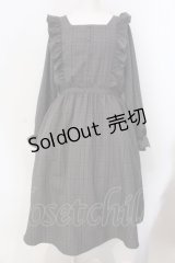 m petit by misako / チェックワンピース 3L グレー O-25-03-31-011-LO-OP-IG-OS