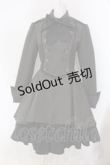 ATELIER BOZ / ディーンジャケットワンピース L グレー×ブラック ルナサージ O-25-03-31-016-EL-OP-IG-OS