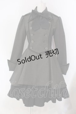画像1: ATELIER BOZ / ディーンジャケットワンピース L グレー×ブラック ルナサージ O-25-03-31-016-EL-OP-IG-OS