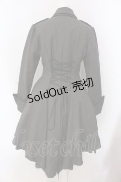 画像4: ATELIER BOZ / ディーンジャケットワンピース L グレー×ブラック ルナサージ O-25-03-31-016-EL-OP-IG-OS