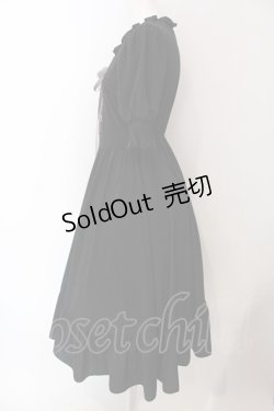 画像2: m petit by misako / AMレースアップワンピース S クロ O-25-03-31-018-LO-OP-OW-OS