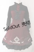 Amavel / 陰陽雀士のチャイナワンピース F ワイン O-25-03-31-021-CA-OP-OW-OS