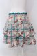 画像4: Emily Temple cute / レースペーパー＆クッキープリントスカート  サックス O-25-03-31-024-ET-SK-IG-OS (4)