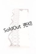 axes femme kawaii / レースアップ柄オーバーニー  ブラウン O-25-04-02-037-AX-ZA-IG-OS