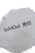 Sheglit / Lumiebre×Sheglitコラボアンブレラ  ブラック×ブルー O-25-04-02-040-EL-ZA-OW-OS