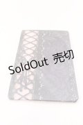 abilletage / corset over knee socks SIDE LACE-UP   パープル O-25-04-02-042-GO-ZA-OW-OS