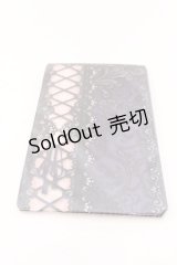 abilletage / corset over knee socks SIDE LACE-UP   パープル O-25-04-02-042-GO-ZA-OW-OS