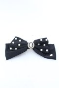 m petit by misako / AM*NIPLバレッタ  クロ O-25-04-02-046-LO-AC-OW-OS
