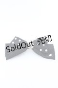 m petit by misako / AM*NIPLバレッタ  クロ O-25-05-27-1004-LO-AC-OW-ZT444-F005