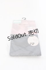 m petit by misako / AMレースアップシアータイツ L〜LL クロ O-25-04-02-049-LO-ZA-OW-OS