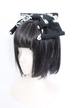 画像1: Angelic Pretty / Prettyくるりんカチューシャ  クロ×シロ O-25-04-02-070-AP-AC-OW-OS