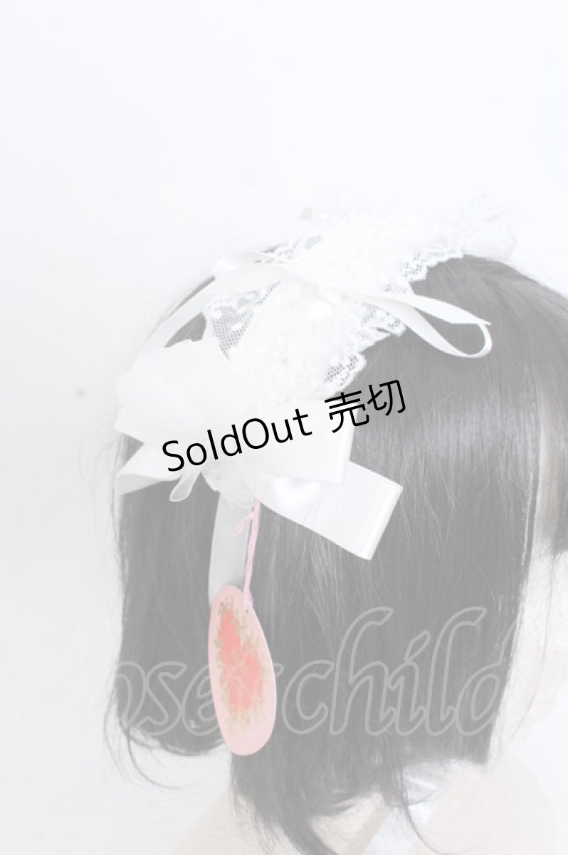 画像2: 【SALE】BABY,THE STARS SHINE BRIGHT / Petite fee de la fleursヘッドドレス  シロ O-25-05-30-1068-BA-AC-IG-ZT445-F003 (2)