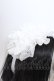 画像2: ATELIER PIERROT / Lace-up Frill Headdress  ホワイト O-25-04-02-075-EL-AC-IG-OS (2)