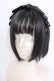 画像1: ｍ petit by misako / NiNA'S コラボカチューシャ  クロ O-25-04-02-079-LO-AC-IG-OS (1)