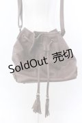 axes femme / パンチング巾着バッグ  ブラウン O-25-04-02-007-AX-BG-OW-OS