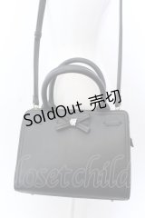 m petit by misako / リボンショルダーバッグ  クロ O-25-04-02-008-LO-BG-OW-OS