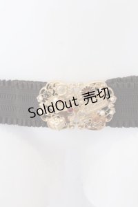 axes femme / ショコラゴムベルト  ゴールド O-25-05-30-1081-AX-AC-OW-ZT394-F003