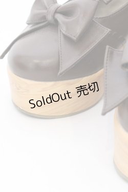 画像2: axes femme kawaii / トリプルリボンシューズ M ブラウン O-25-04-02-024-AX-SH-OW-OS