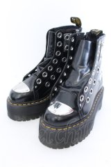 Dr.Martens （Getta Grip） / JADON MAX REBEL　ブーツ UK4 ブラック O-25-04-02-025-PU-SH-OW-OS