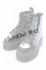 Dr.Martens （Getta Grip） / JADON MAX REBEL　ブーツ UK4 ブラック O-25-04-02-025-PU-SH-OW-OS