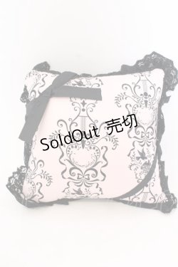 画像1: metamorphose / 2007 Autumn Fair Novelty クッション  ピンク×クロ O-25-04-02-028-ME-ZA-IG-OS