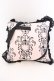 画像1: metamorphose / 2007 Autumn Fair Novelty クッション  ピンク×クロ O-25-04-02-028-ME-ZA-IG-OS (1)