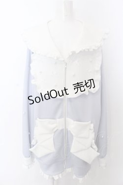 画像1: Ank Rouge / おリボンセーラージャージ M サックス O-25-04-04-036-CA-TO-OW-OS